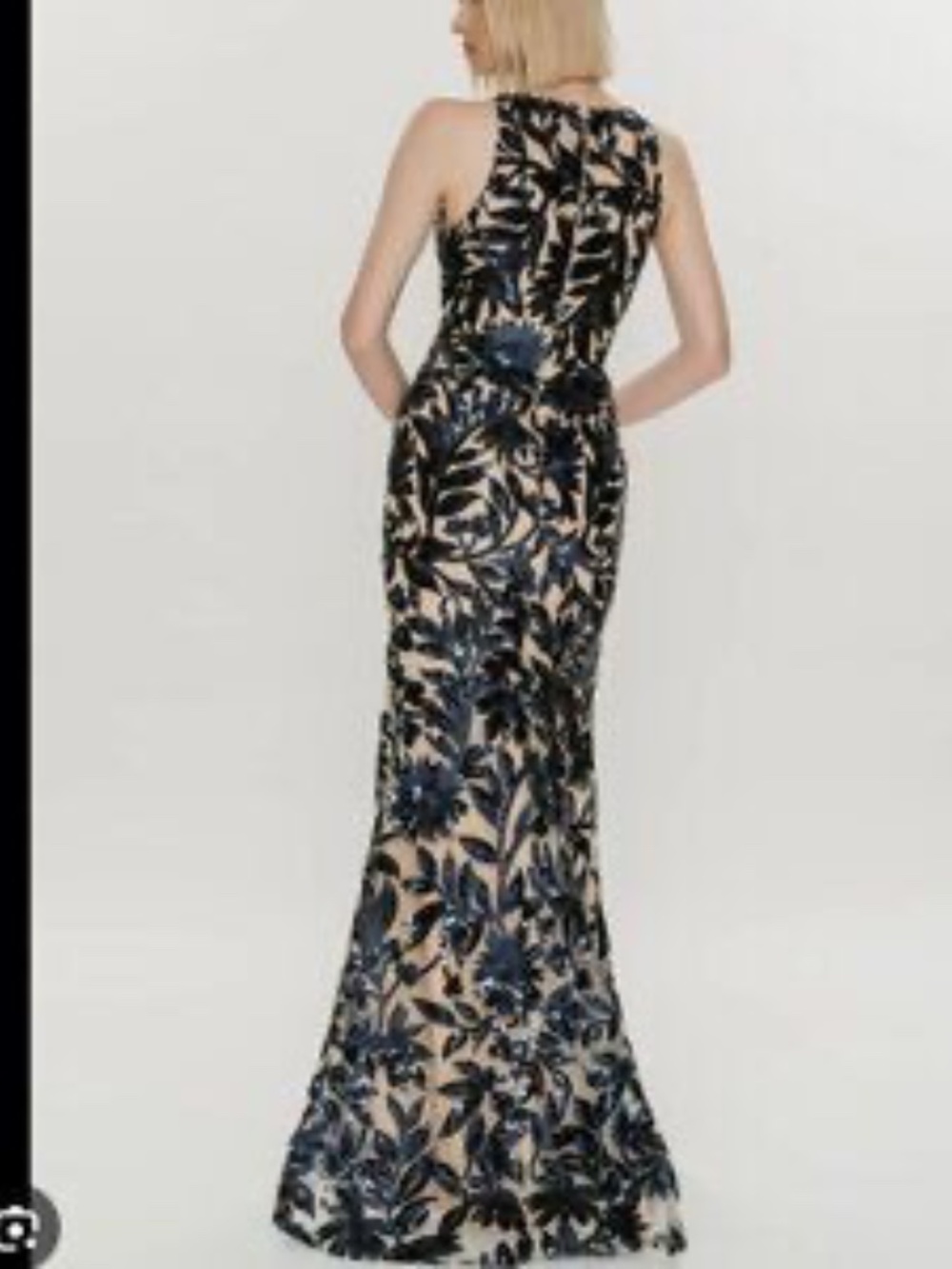 NWT Hynes Park M627, Navy/Nude Size 14 - Picture 2 of 2